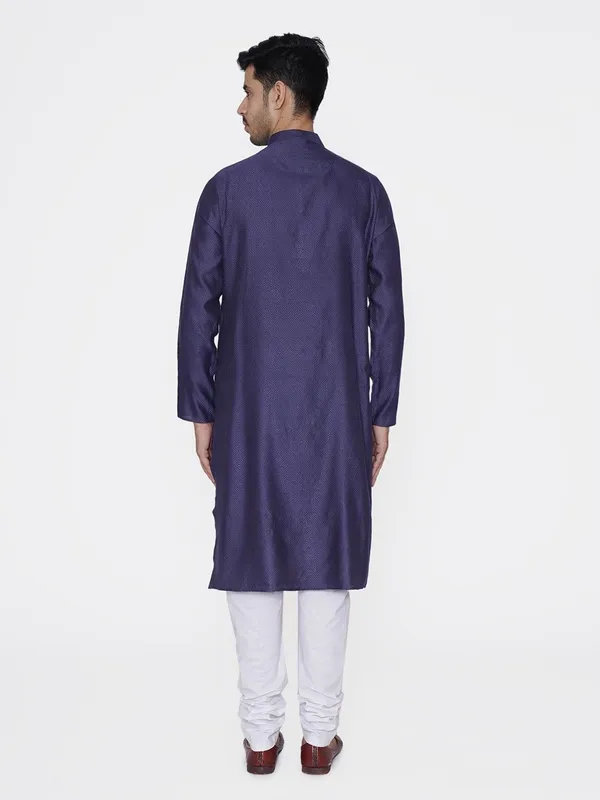 Tabard_Men_Printed_Straight_Kurta_(Blue)