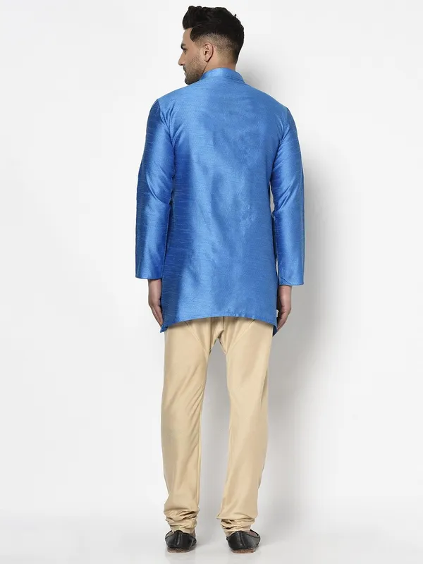 Tabard_Men_Striped_Straight_Kurta_(Blue)