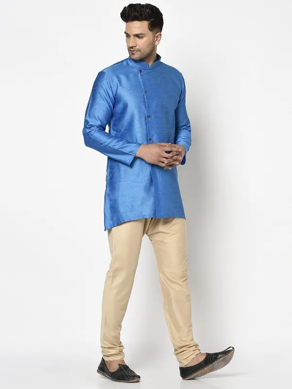 Tabard_Men_Striped_Straight_Kurta_(Blue)