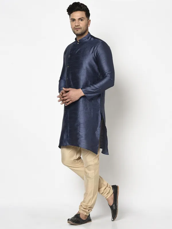 Tabard_Men_Striped_Straight_Kurta_(Blue)
