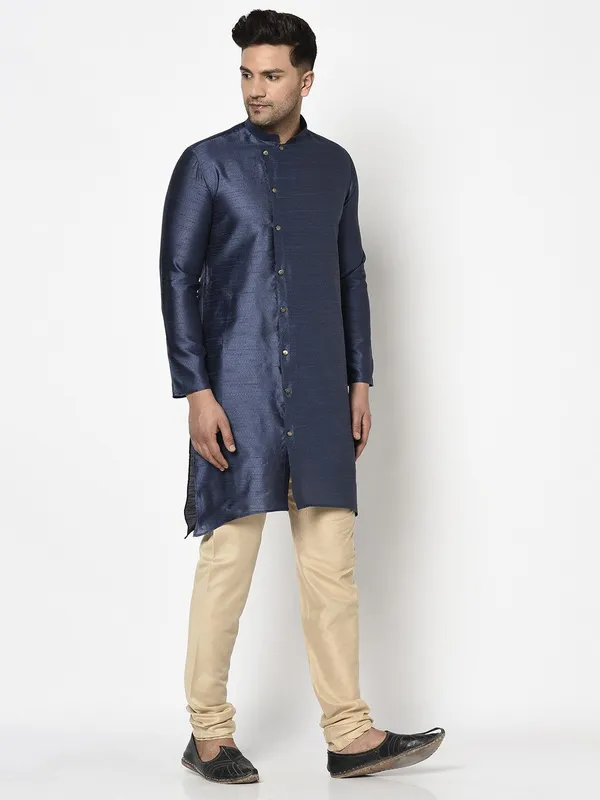Tabard_Men_Striped_Straight_Kurta_(Blue)