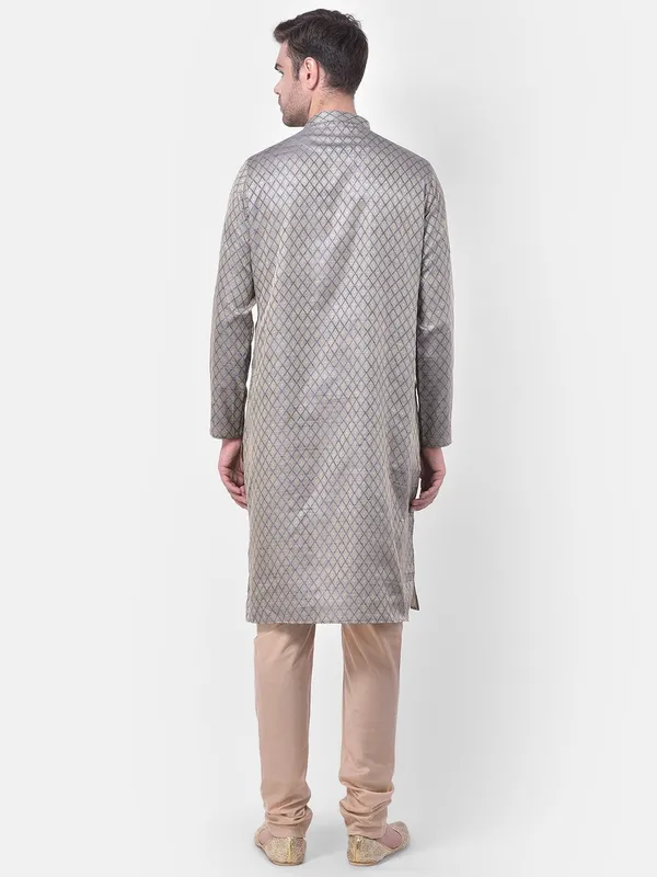 Tabard_Men_Printed_Straight_Kurta_(Grey)
