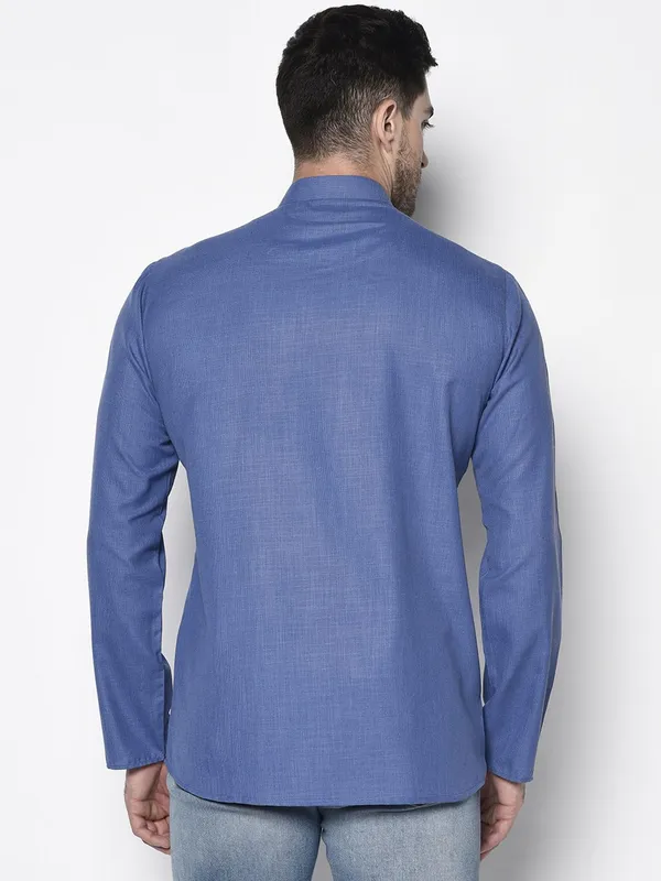 Tabard_Men_Solid_Ethnic_Dress_Kurta_(Blue)
