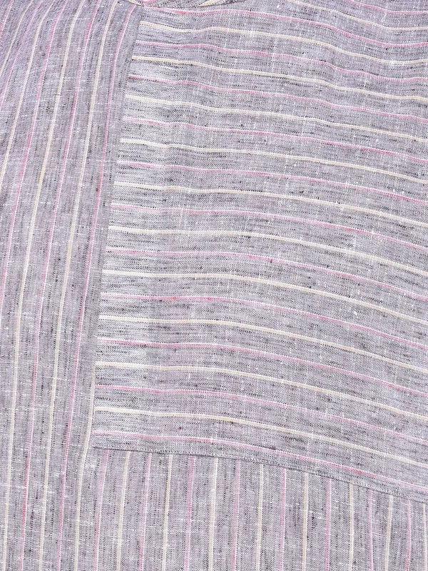 Tabard_Men_Striped_Straight_Kurta_(Grey)