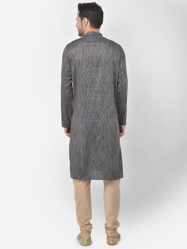 Tabard_Men_Printed_Straight_Kurta_(Blue)