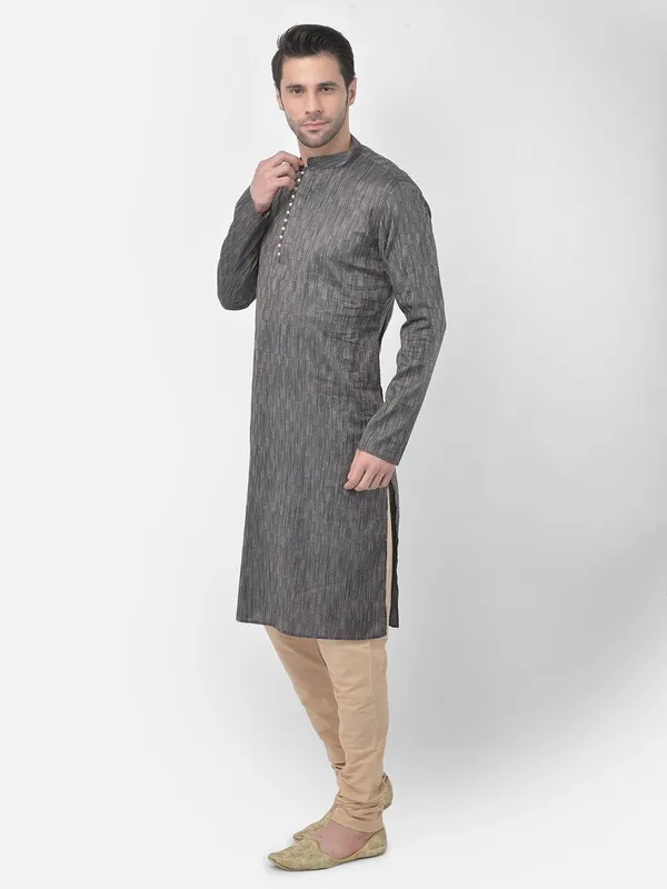 Tabard_Men_Printed_Straight_Kurta_(Blue)