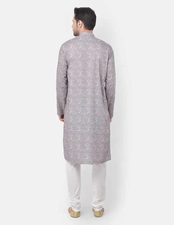 Tabard_Men_Printed_Straight_Kurta_(Grey)