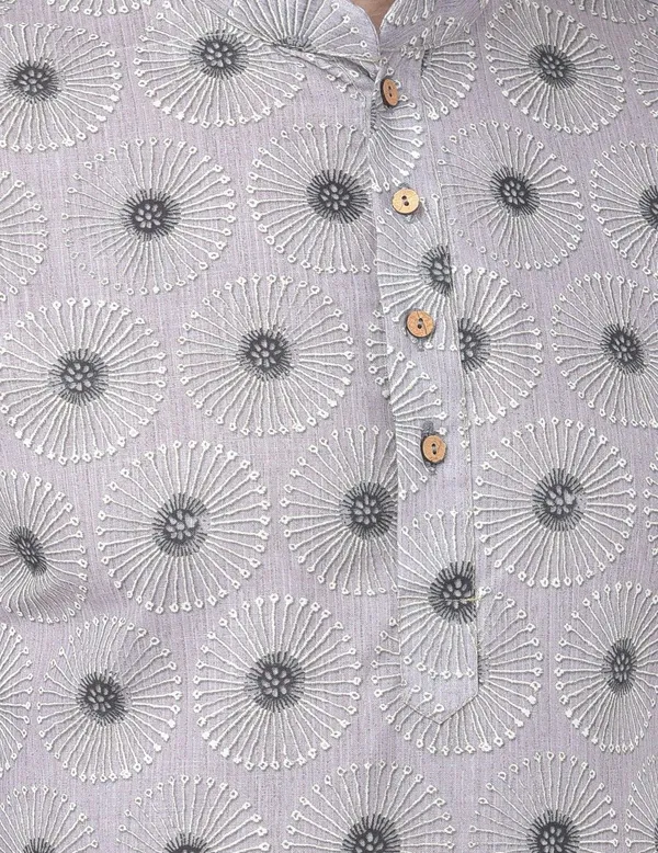 Tabard_Men_Printed_Straight_Kurta_(Grey)