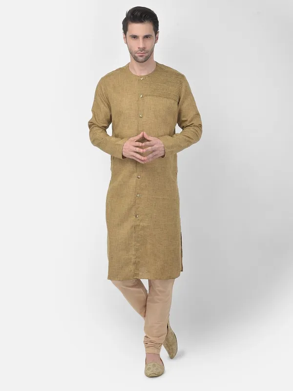 Tabard_Men_Printed_Straight_Kurta_(Beige)