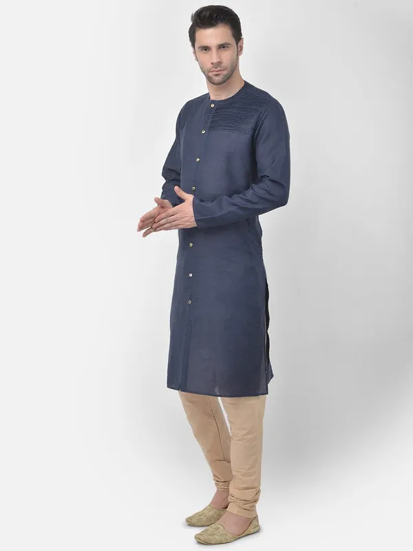 Tabard_Men_Printed_Straight_Kurta_(Blue)