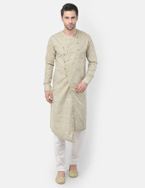 Tabard_Men_Printed_Straight_Kurta_(Beige)