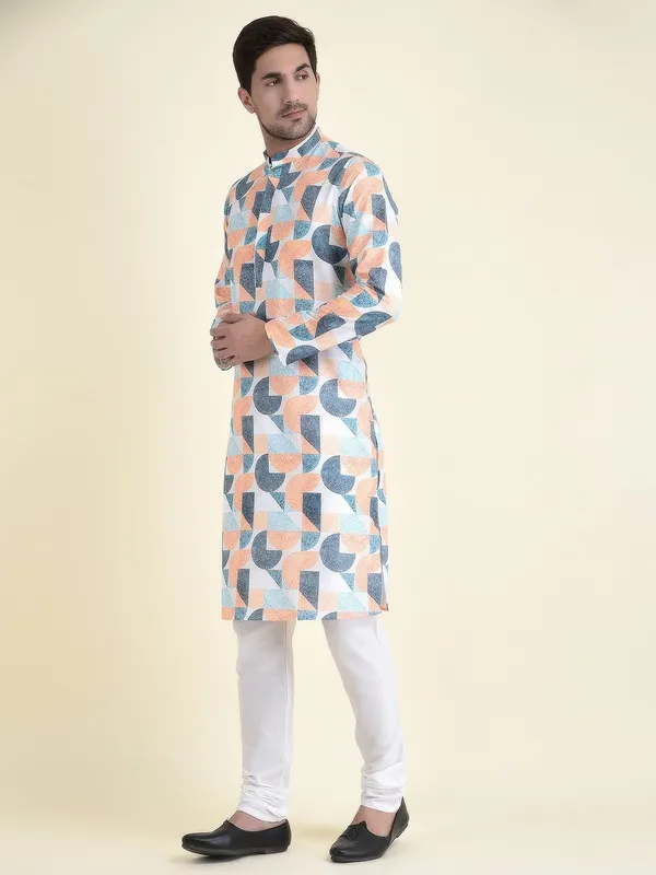 Tabard_Men_Printed_Straight_Kurta_(Multicolor)