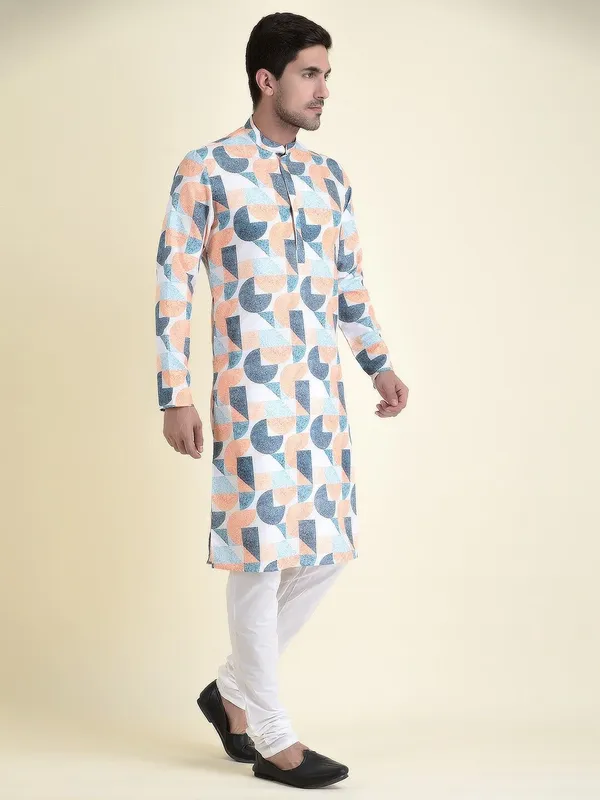 Tabard_Men_Printed_Straight_Kurta_(Multicolor)