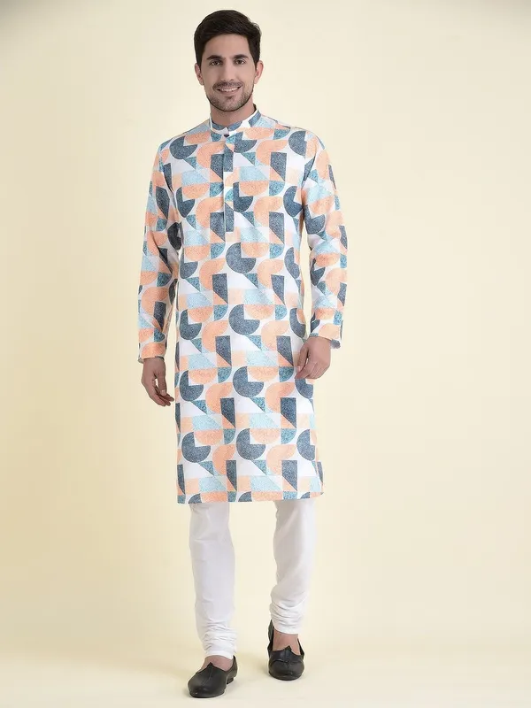 Tabard_Men_Printed_Straight_Kurta_(Multicolor)