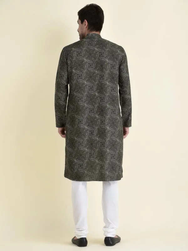 Tabard_Men_Printed_Straight_Kurta_(Multicolor)