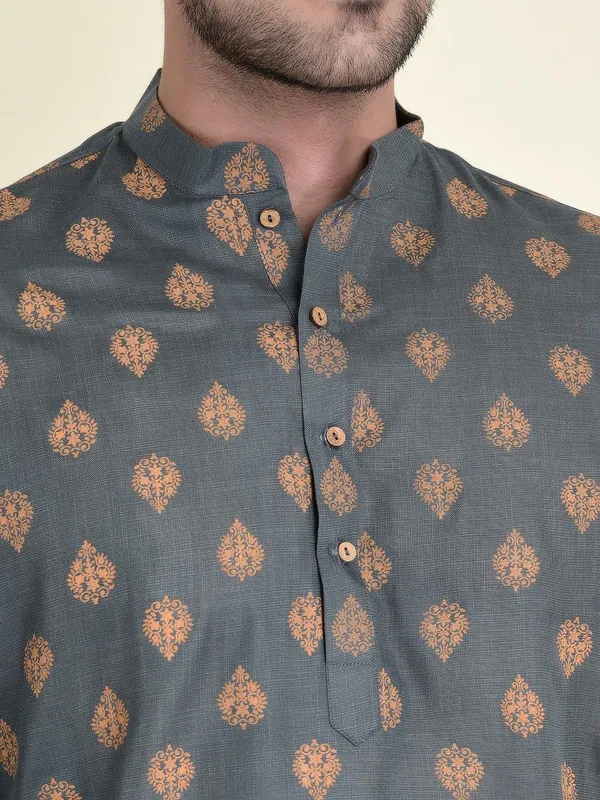 Tabard_Men_Printed_Straight_Kurta_(Multicolor)