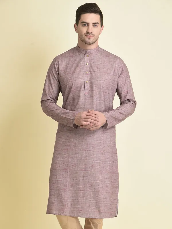 Tabard_Men_Self_Design_Straight_Kurta_(Grey)