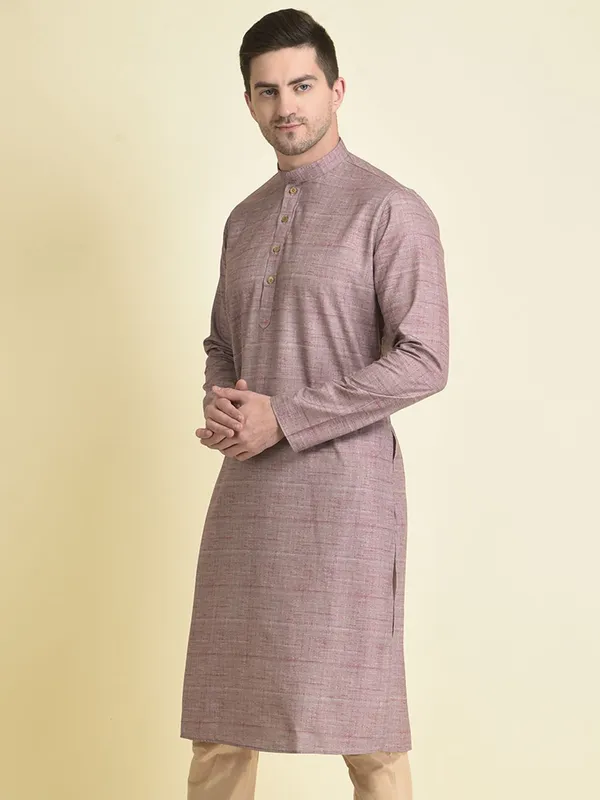 Tabard_Men_Self_Design_Straight_Kurta_(Grey)