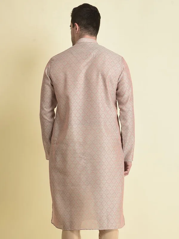 Tabard_Men_Printed_Straight_Kurta_(Purple)
