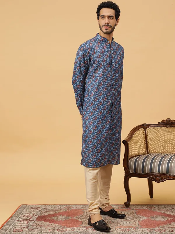 Tabard_Men_Printed_Ethnic_Dress_Kurta_(Multicolor)