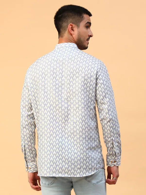 Tabard_Men_Printed_Straight_Kurta_(Blue)
