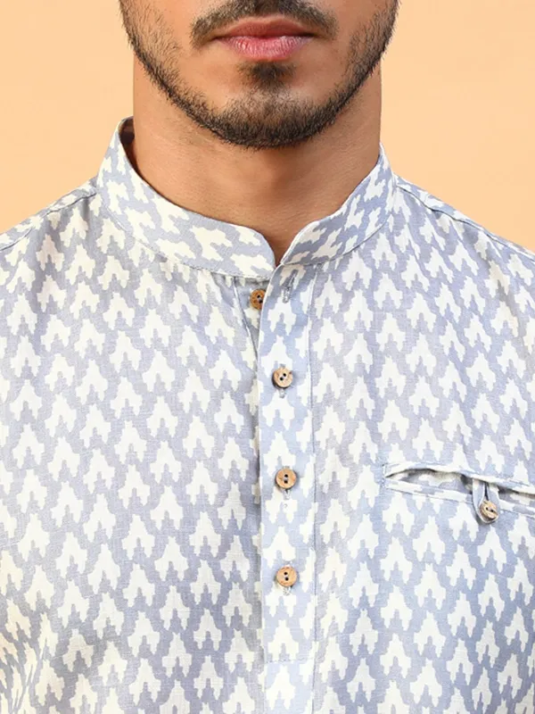Tabard_Men_Printed_Straight_Kurta_(Blue)