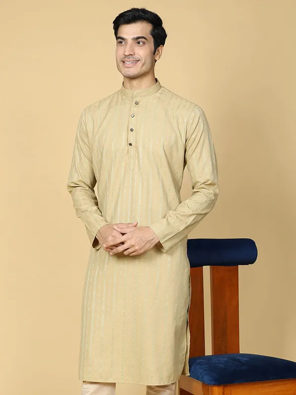 Tabard_Men_Embroidered_Straight_Kurta_(Beige)