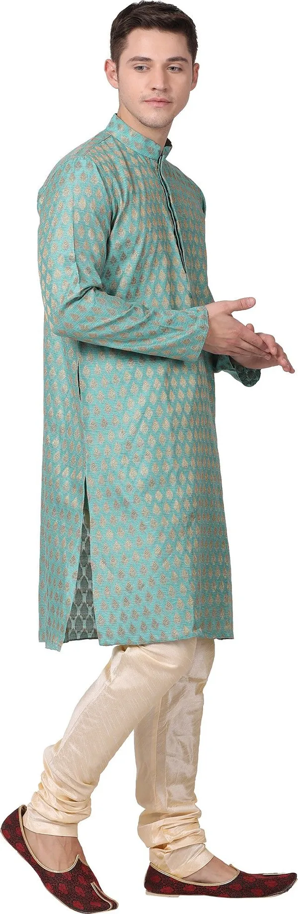 Tabard_Men_Kurta_Churidar_Set
