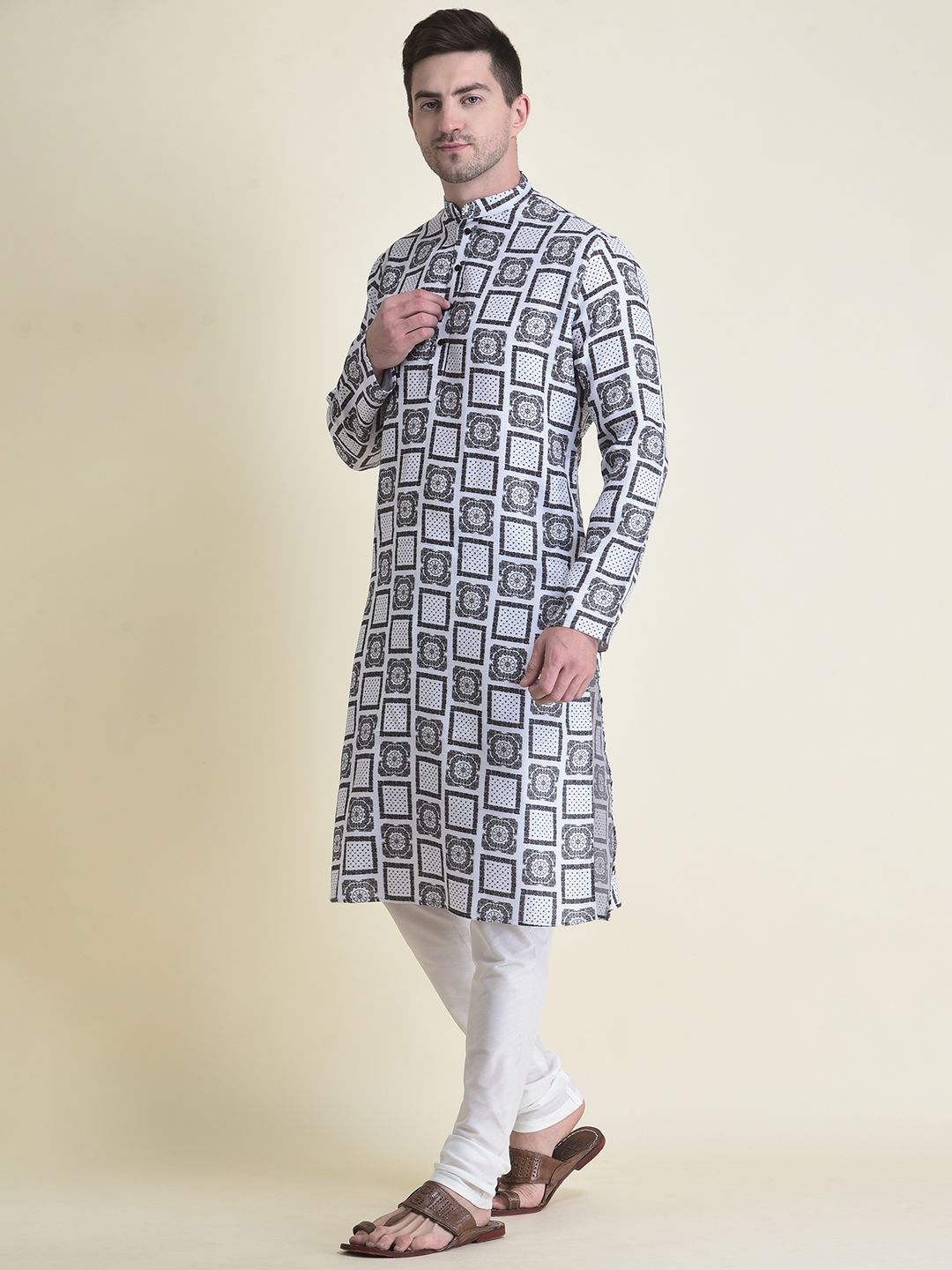 Tabard_Men_Kurta_Churidar_Set
