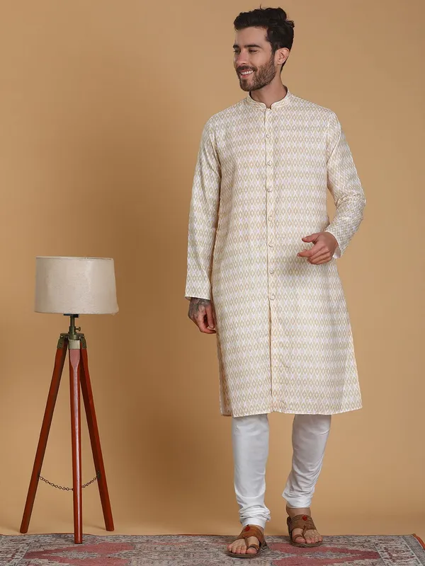 Tabard_Men_Kurta_Churidar_Set