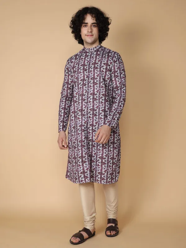 Maroon_Kurta_Set