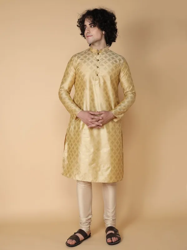 Beige_Kurta_Set