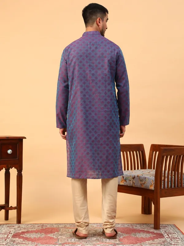 Purple_Kurta_Set