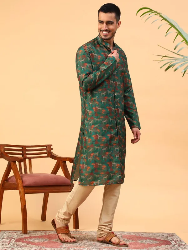 Green_Kurta_Set