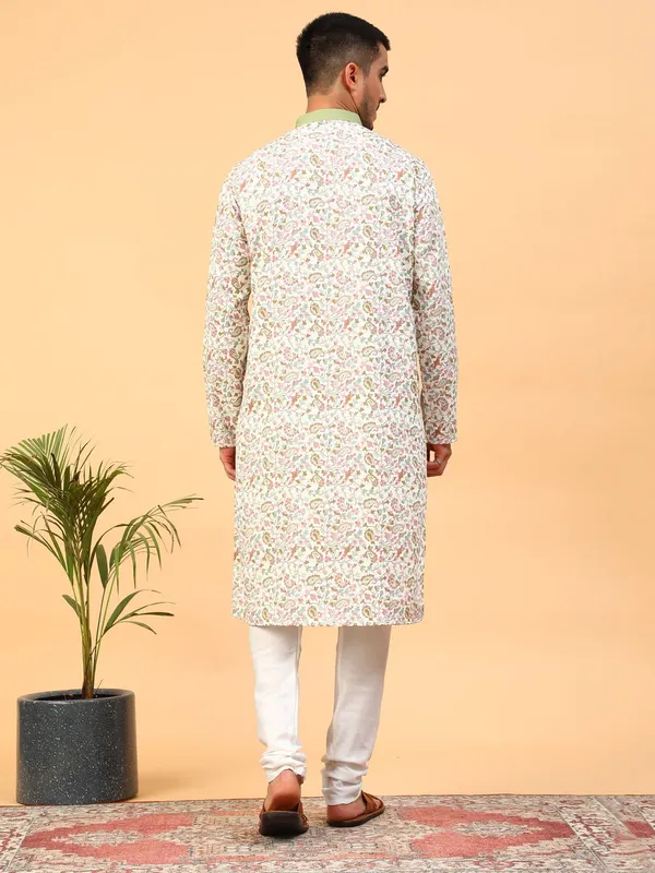 Cream_Kurta_Set