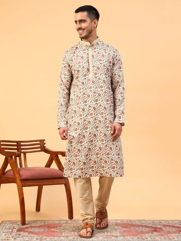 Beige_Kurta_Set