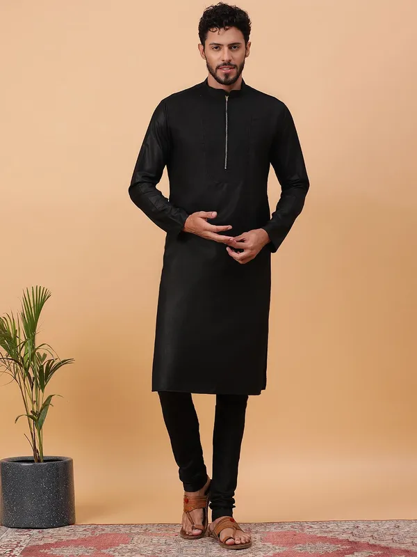 Black_Kurta_Set