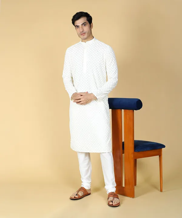 White_Kurta_Set