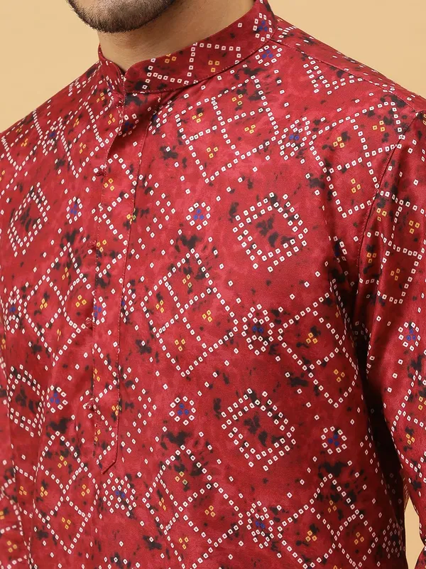 Red_Kurta_Set