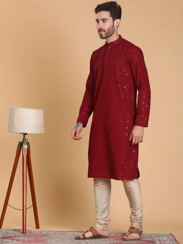 Tabard_Men_Kurta_Churidar_Set