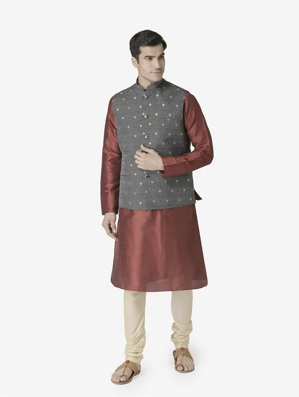 Tabard_Men_Kurta_Churidar_Ethnic_Jacket_Set