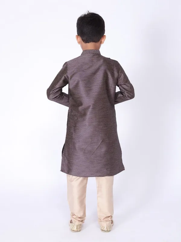 Tabard_Boys_Printed_Straight_Kurta_(Blue)