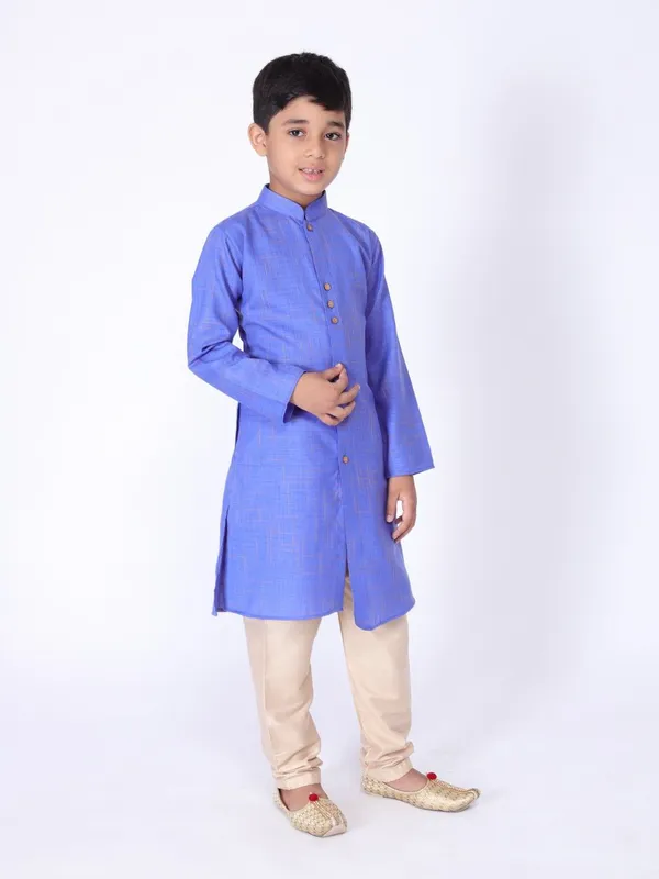 Tabard_Boys_Printed_Straight_Kurta_(Blue)
