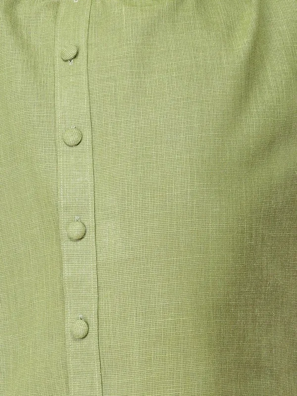 Tabard_Boys_Solid_Straight_Kurta_(Green)