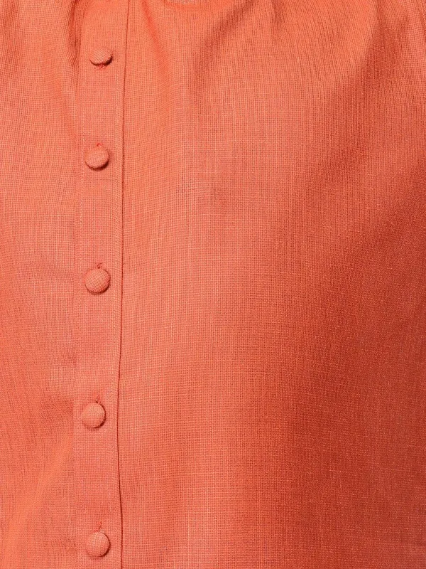 Tabard_Boys_Solid_Straight_Kurta_(Orange)