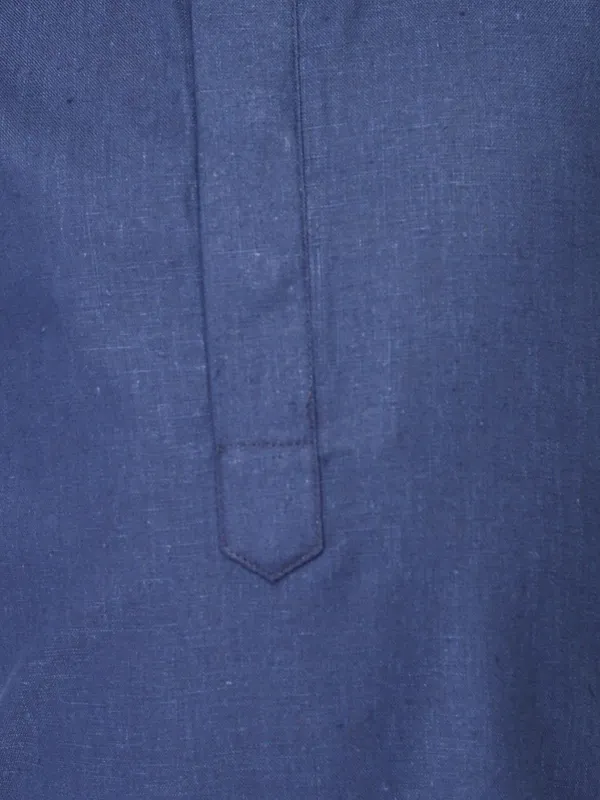 Tabard_Boys_Solid_Straight_Kurta_(Blue)