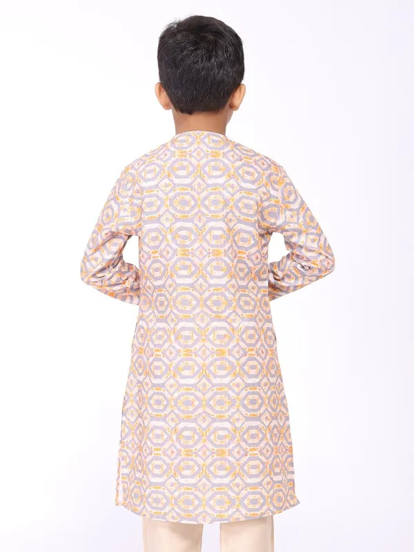 Tabard_Boys_Printed_Straight_Kurta_(Grey)