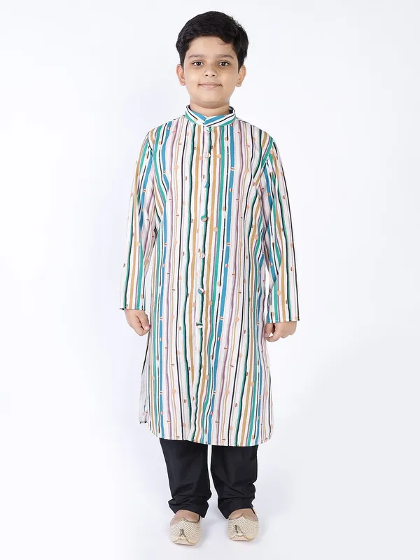 Tabard_Boys_Striped_Straight_Kurta_(Multicolor)