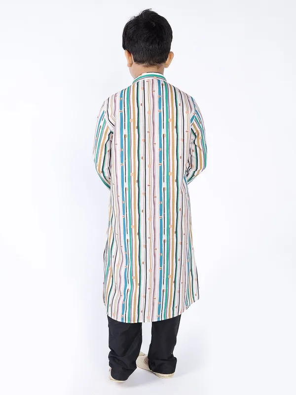 Tabard_Boys_Striped_Straight_Kurta_(Multicolor)