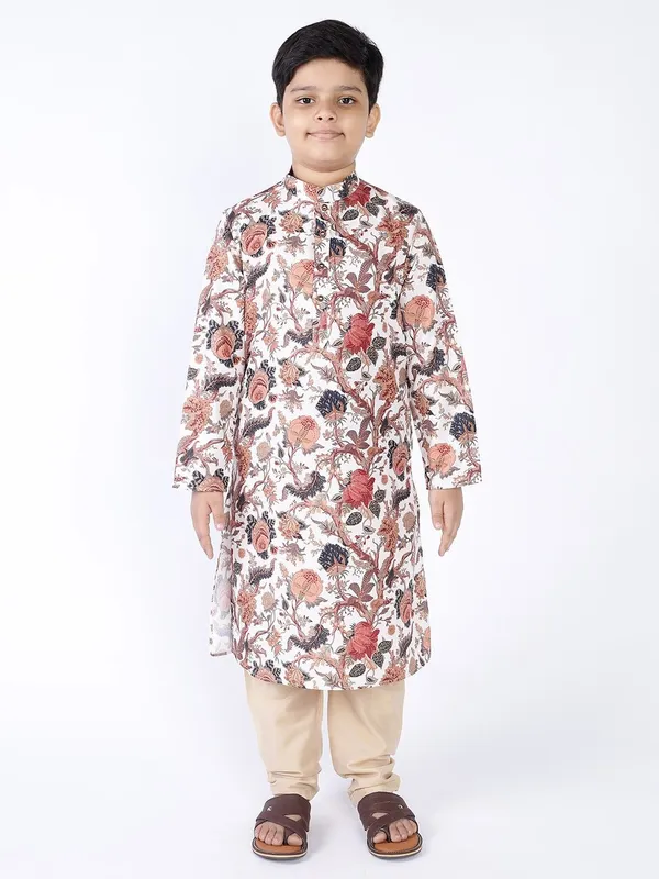Tabard_Boys_Printed_Straight_Kurta_(Multicolor)